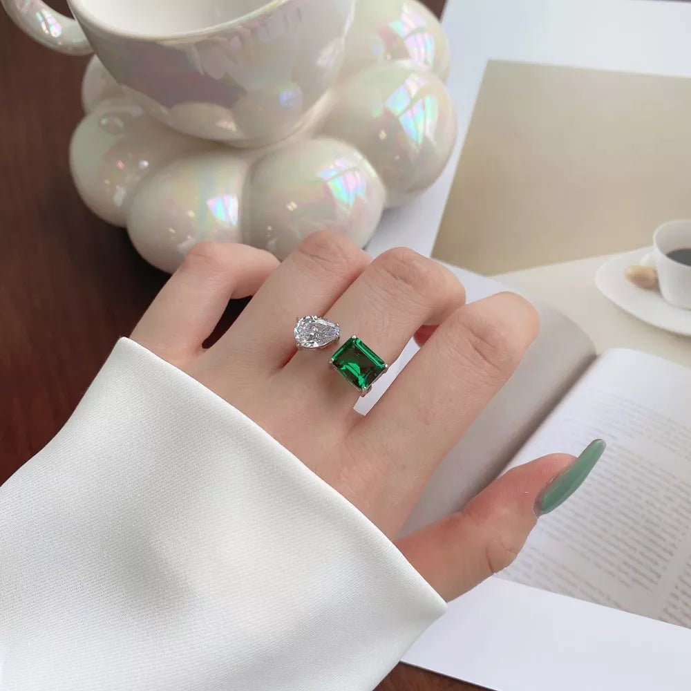 KYLIE EMERALD RING