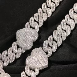 "FUTURE MILF" HEART CUBAN LINK NECKLACE