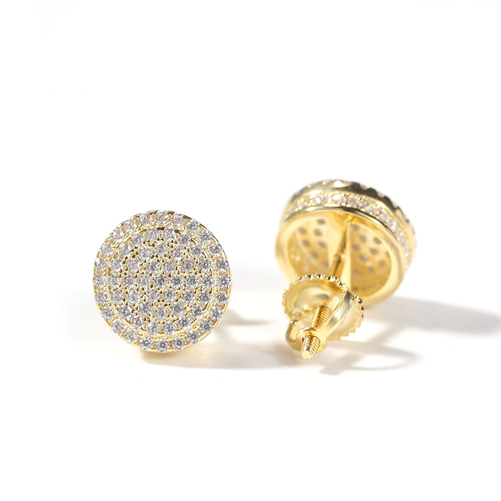 HOUSTON SCREW BACK STUD EARRINGS