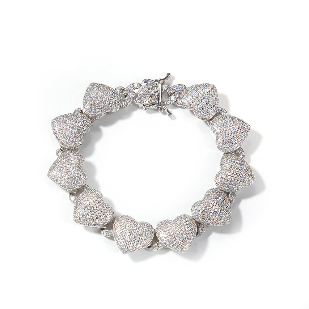 "QUEEN OF HEARTS" BRACELET