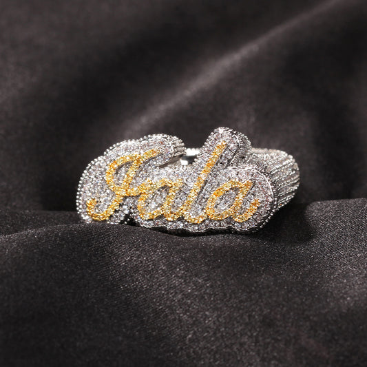 CUSTOM FAMILY NAME RING