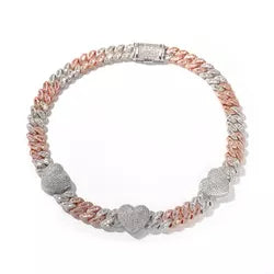"FUTURE MILF" HEART CUBAN LINK NECKLACE