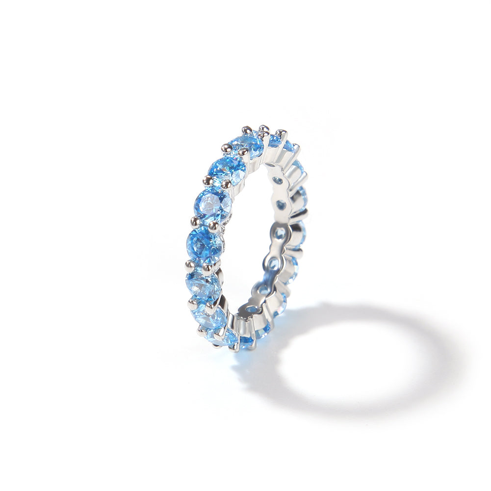 ICY BLUE TENNIS RING