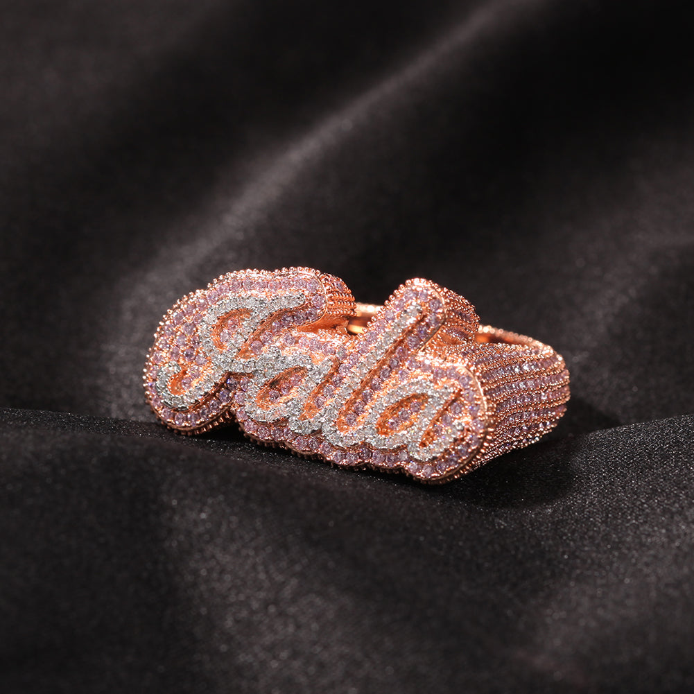 CUSTOM FAMILY NAME RING