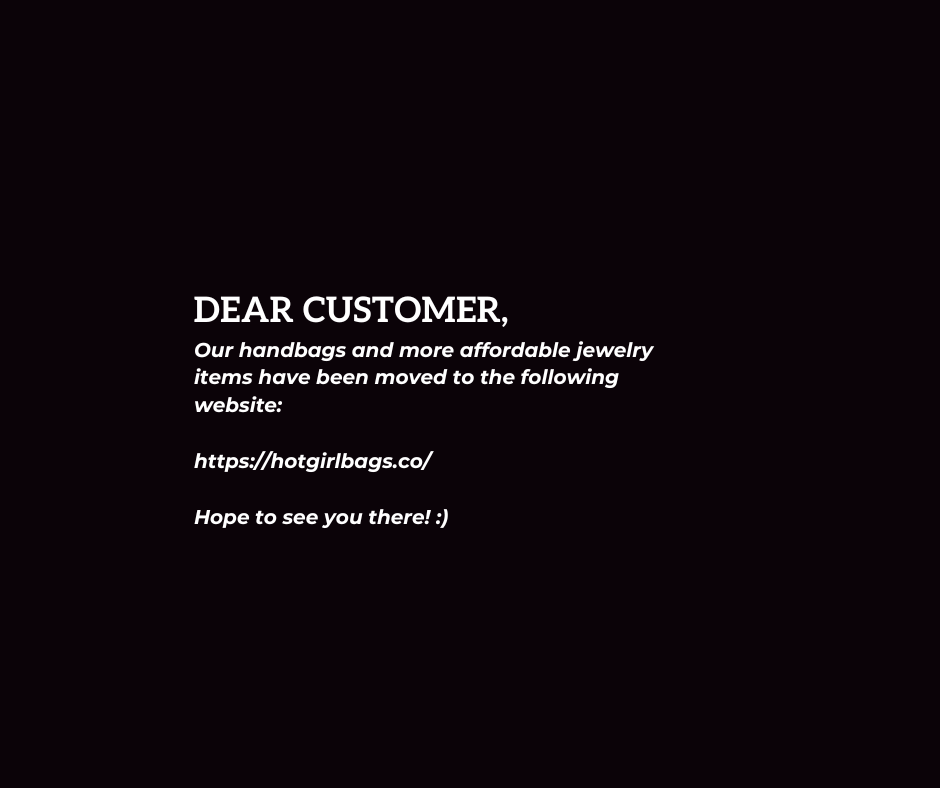 FOLLOW OUR NEW PAGE FOR AFFORDABLE HANDBAGS AND JEWELRY