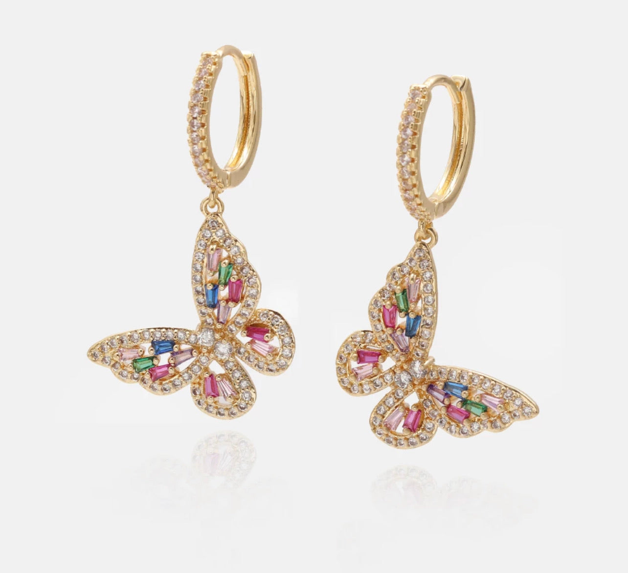 CHARLOTTE PAVÉ EARRINGS