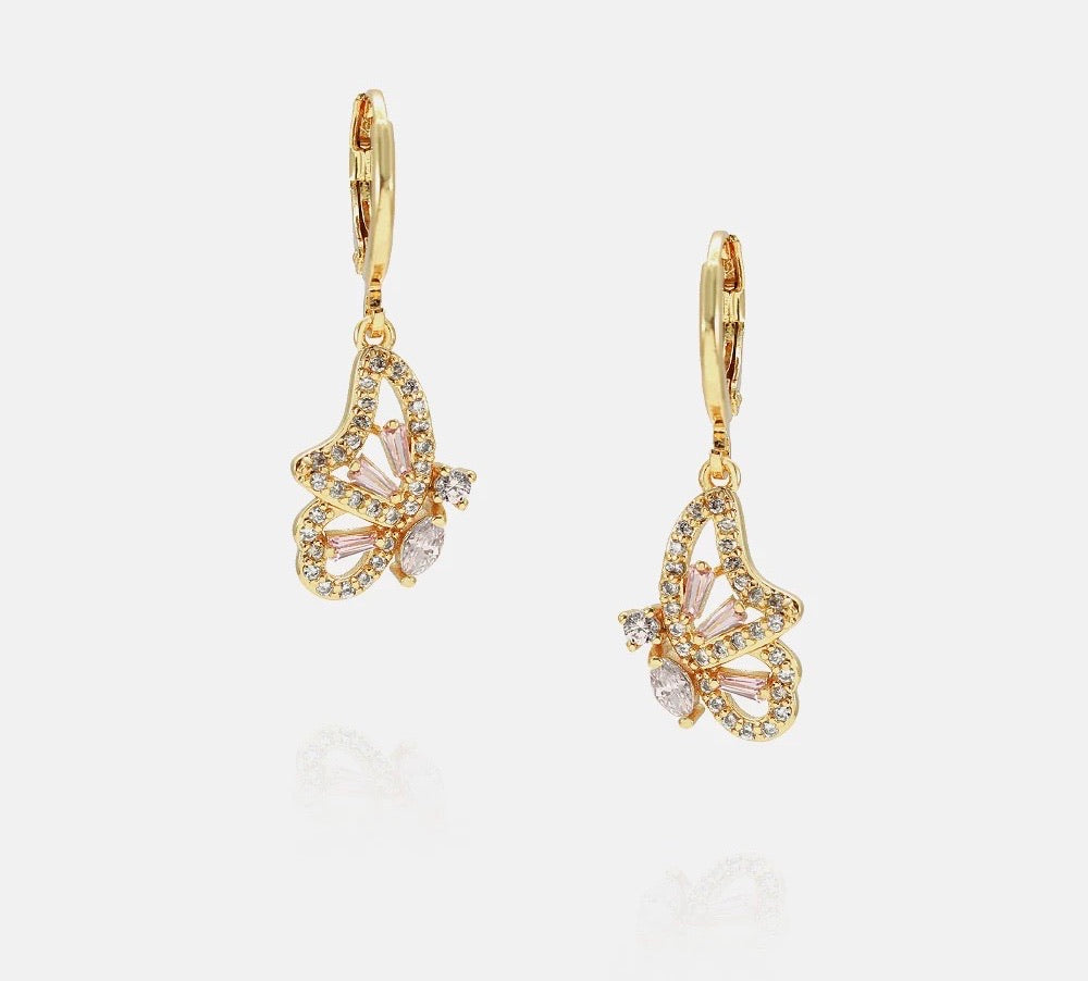 BROKEN BUTTERFLY EARRINGS