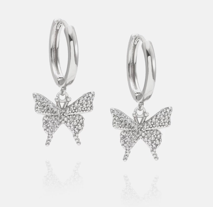 ARIANA PAVÉ EARRINGS