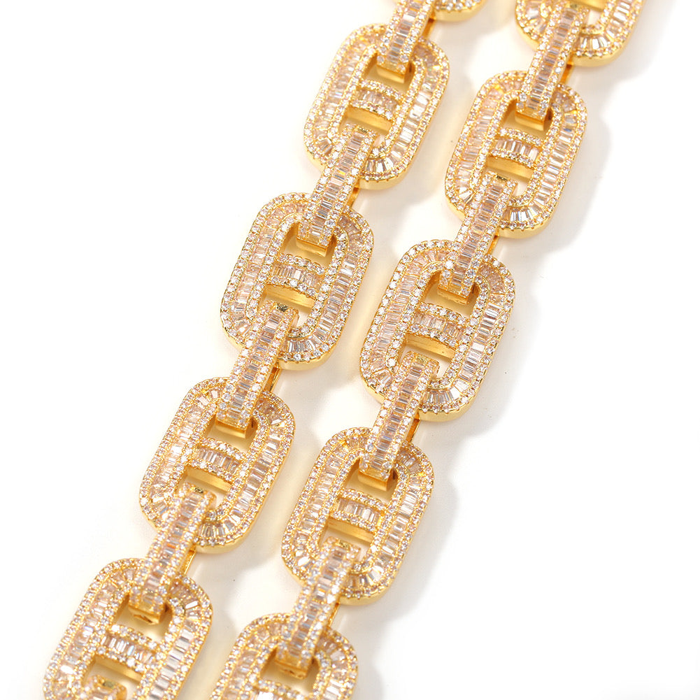 COFFEE BEAN BAGUETTE BRACELET