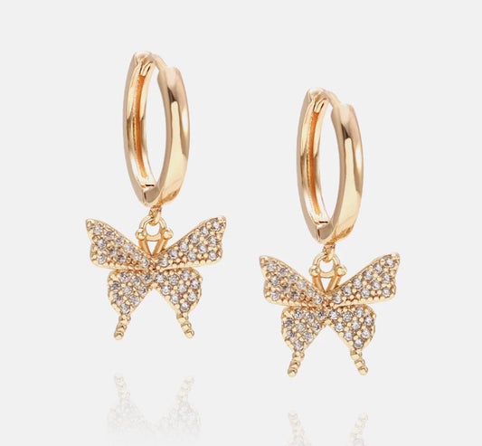 ARIANA PAVÉ EARRINGS