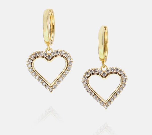 VALENTINA PAVÉ EARRINGS