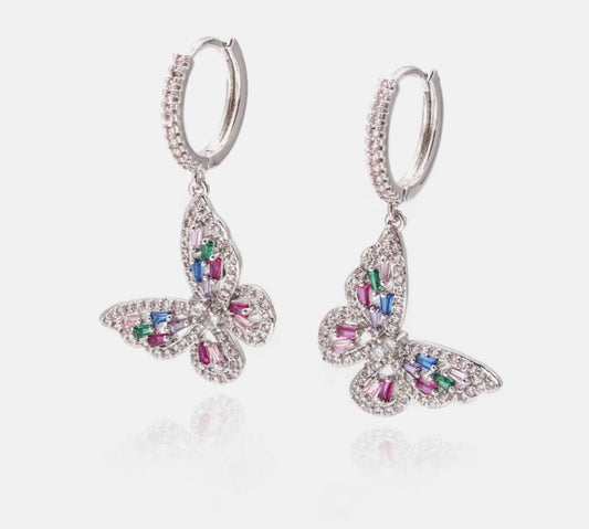 CHARLOTTE PAVÉ EARRINGS