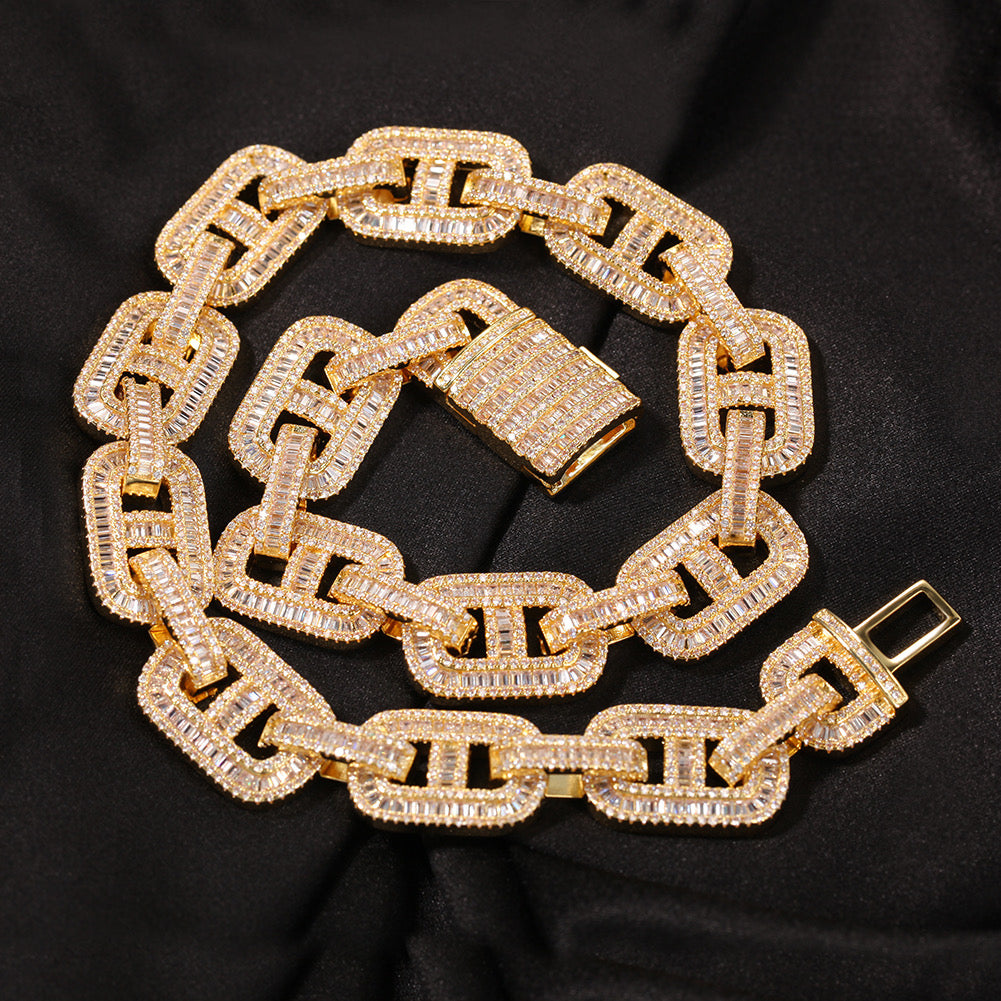 COFFEE BEAN BAGUETTE BRACELET