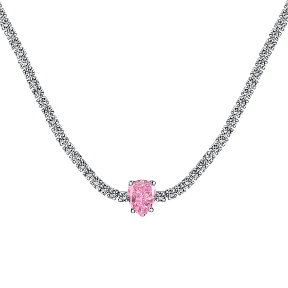 WATER DROP DIAMOND CHOCKER