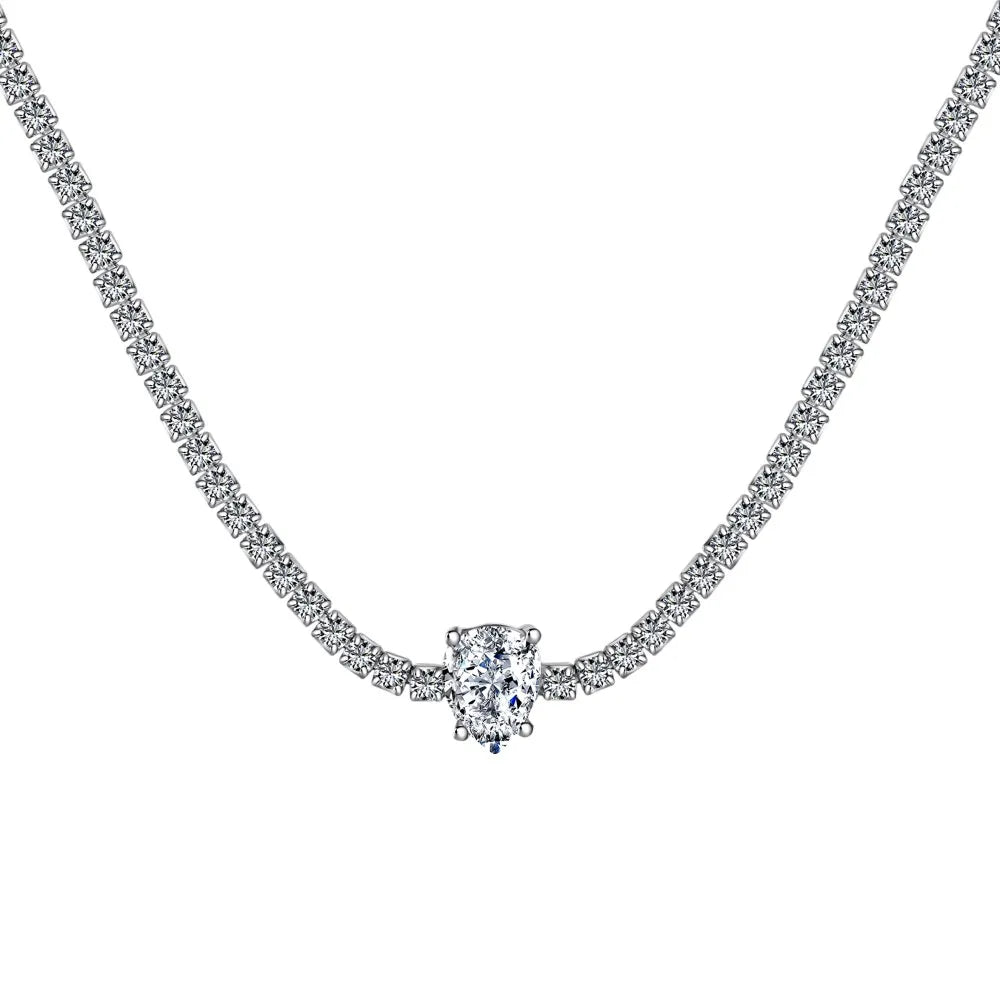 WATER DROP DIAMOND CHOCKER