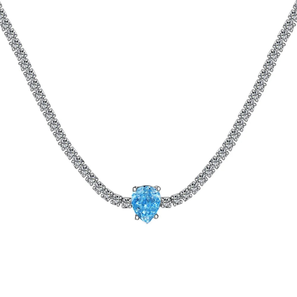 WATER DROP DIAMOND CHOCKER