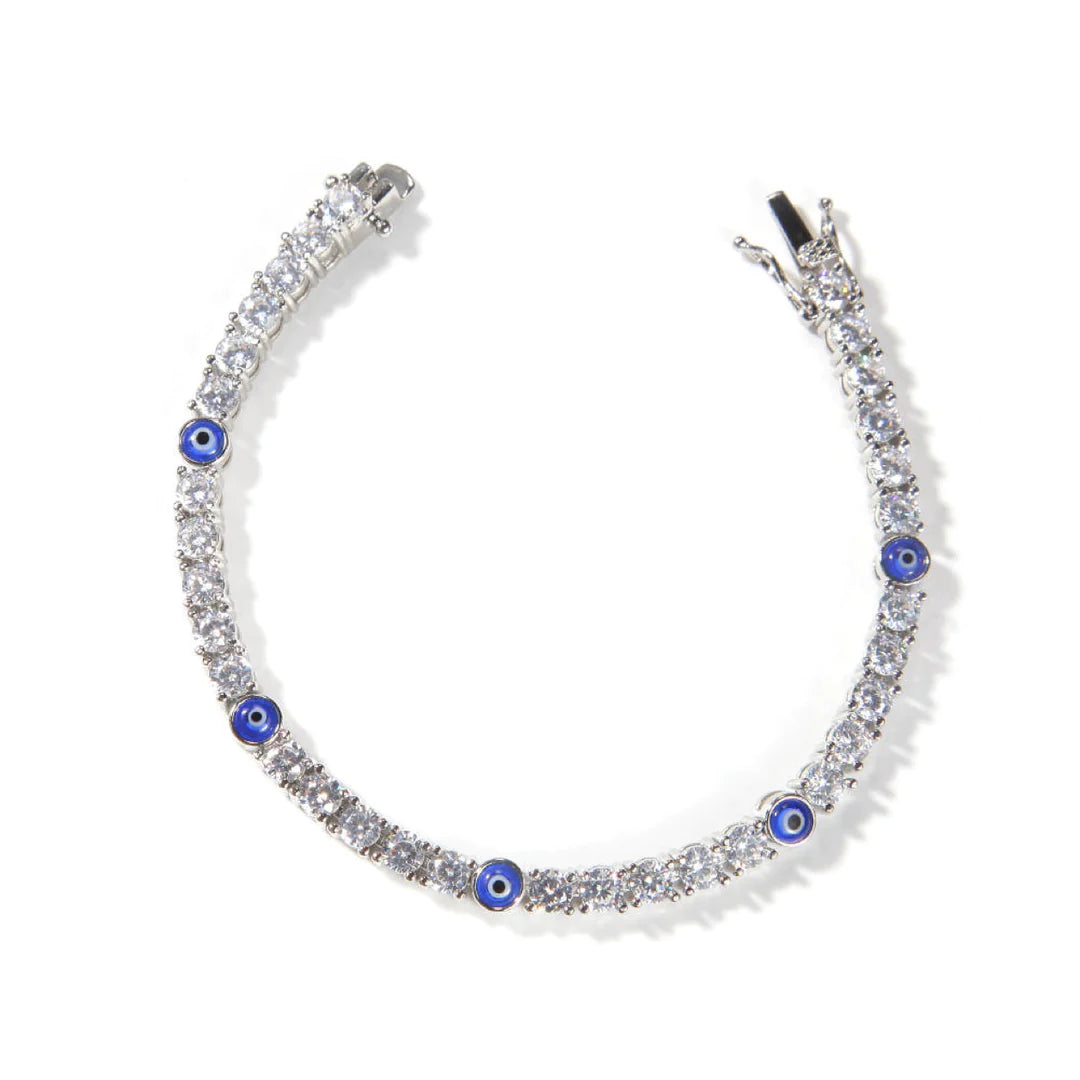 EVIL EYE TENNIS BRACELET