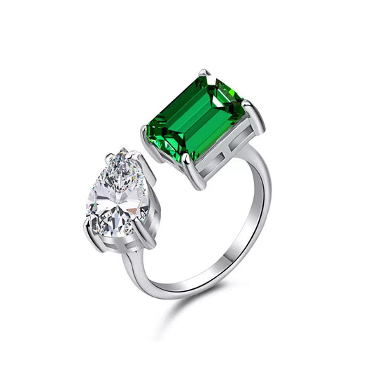 KYLIE EMERALD RING