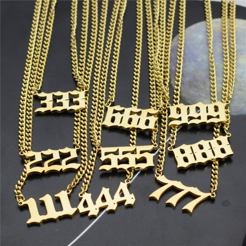 ANGEL NUMBER NECKLACE