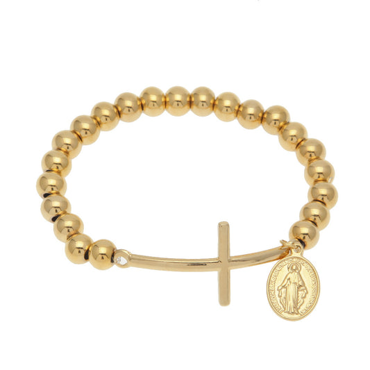 ROSARY BEAD BRACELET