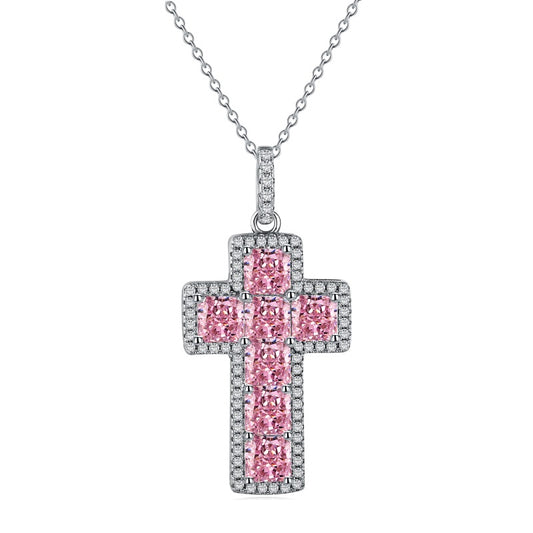 DIAMOND PINK CROSS