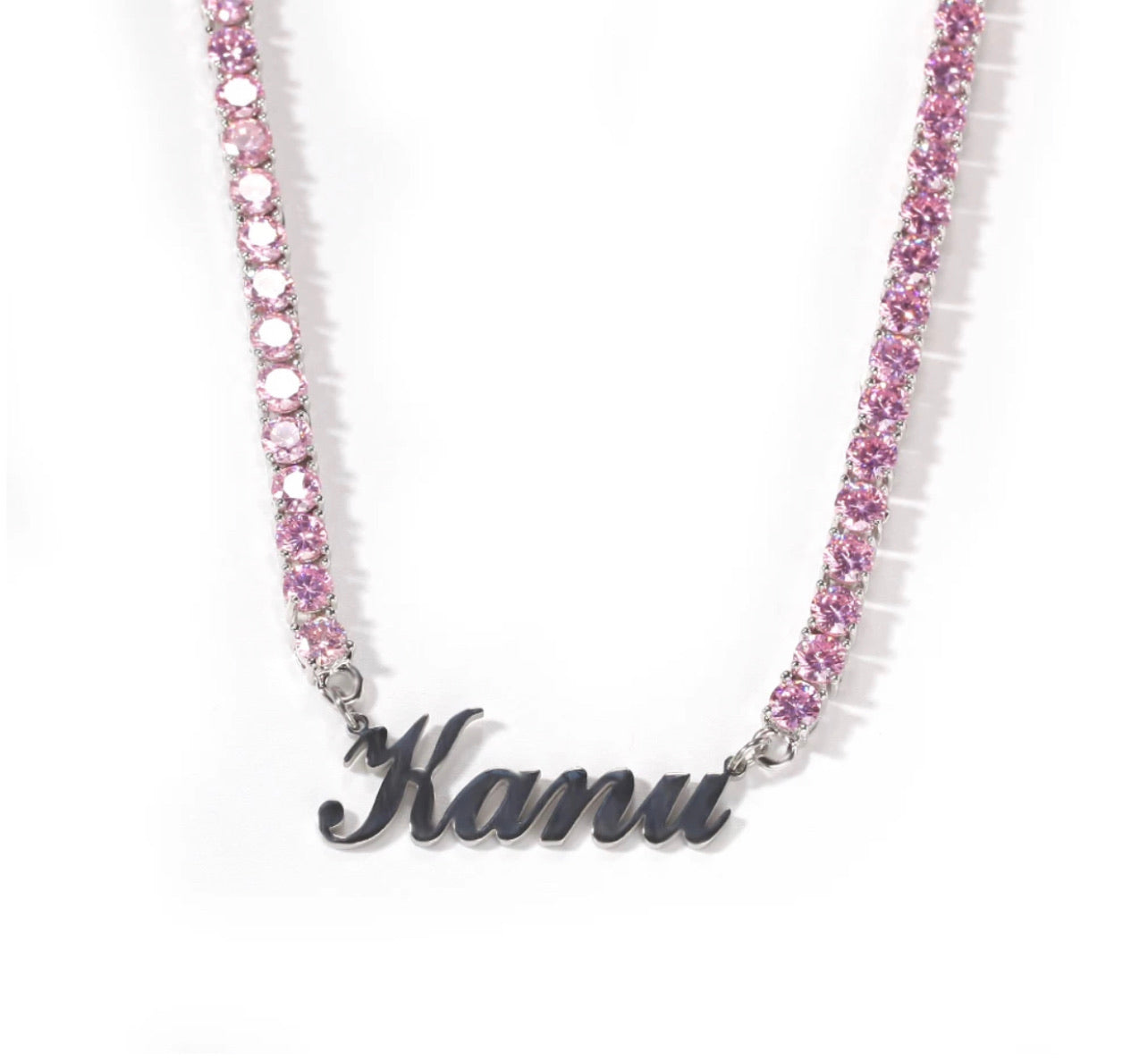 CUSTOM NAME TENNIS NECKLACE