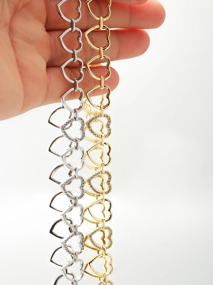 "QUEEN OF HEARTS"  NECKLACE