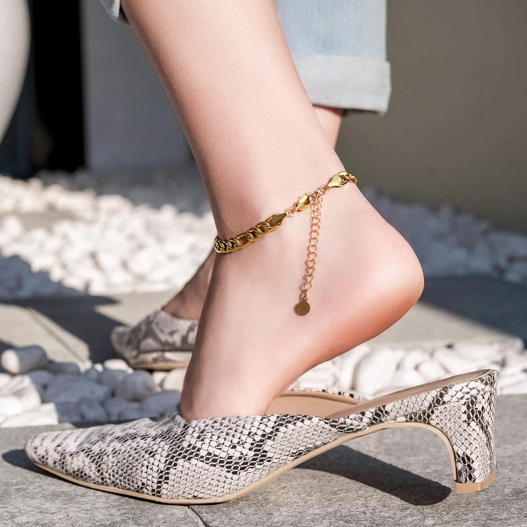 FIGARO ANKLET