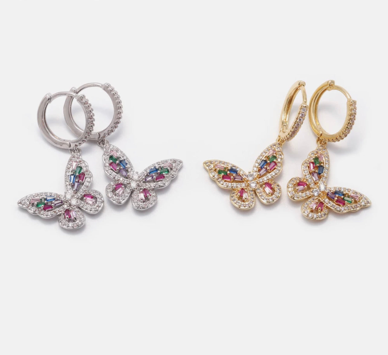 CHARLOTTE PAVÉ EARRINGS
