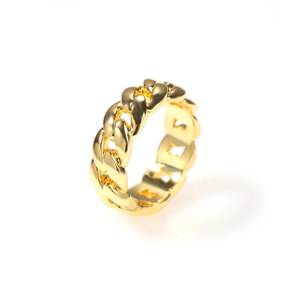 MIAMI CUBAN LINK RING